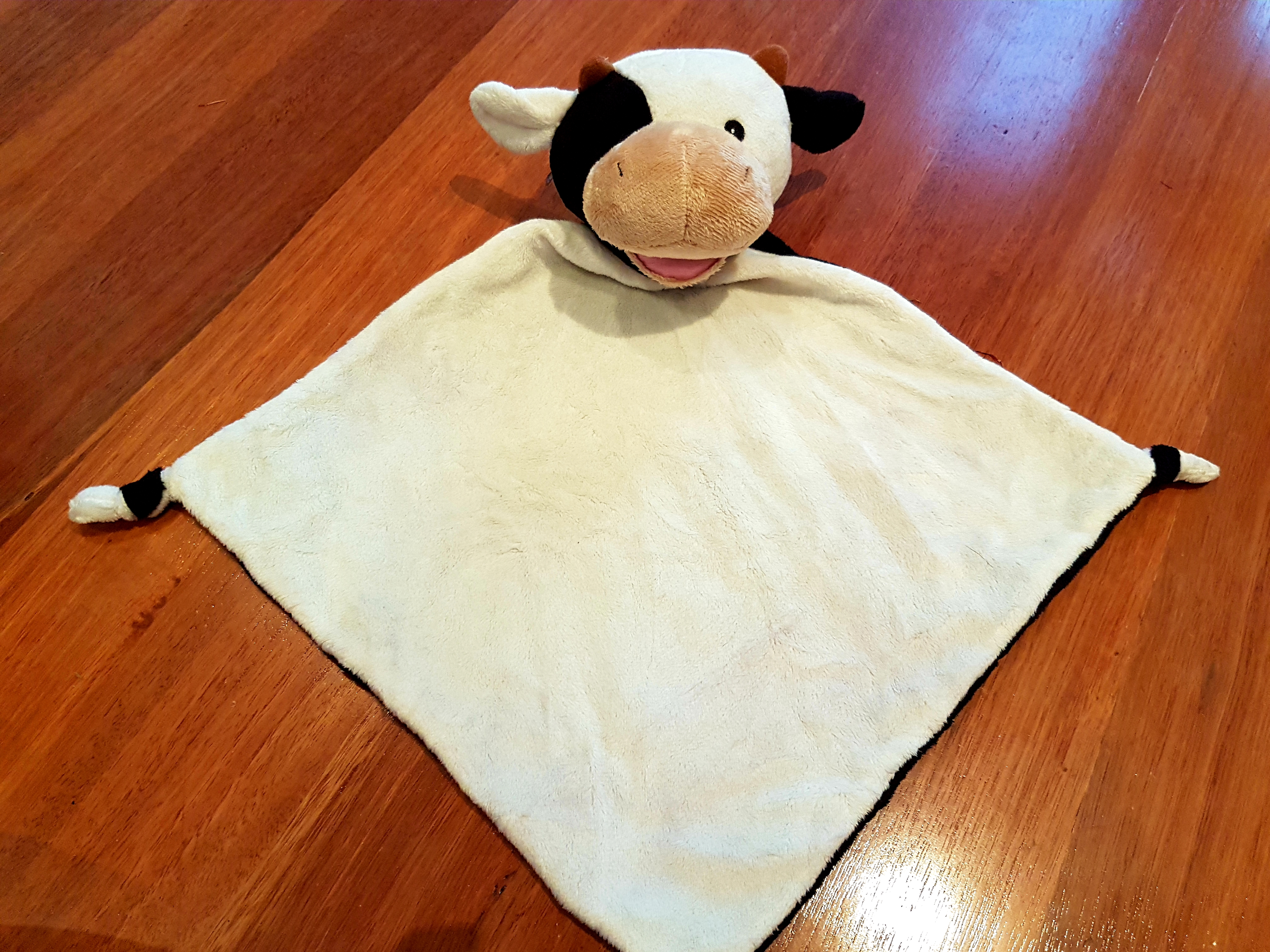 Cow Security Blanket Stitch And Giggle