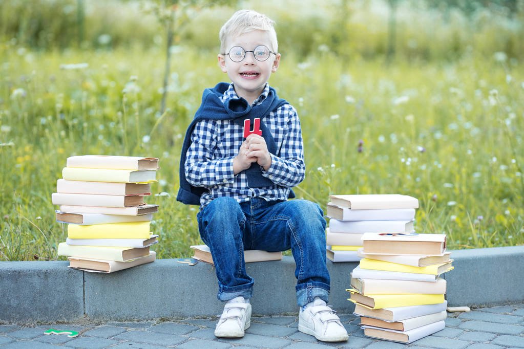 cheerful kid