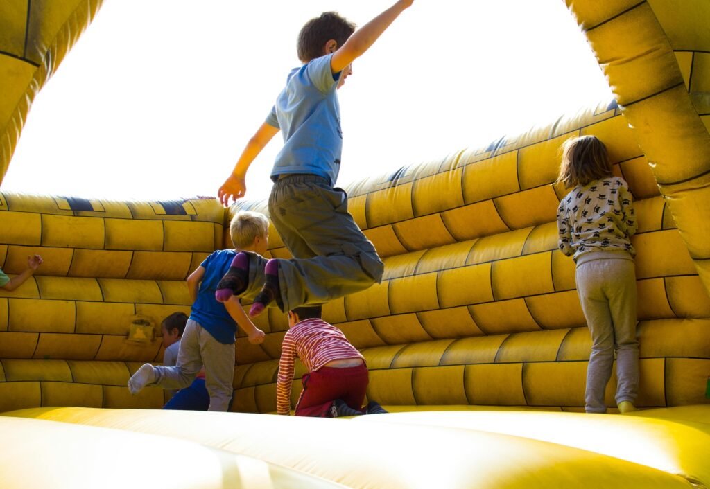 children playing